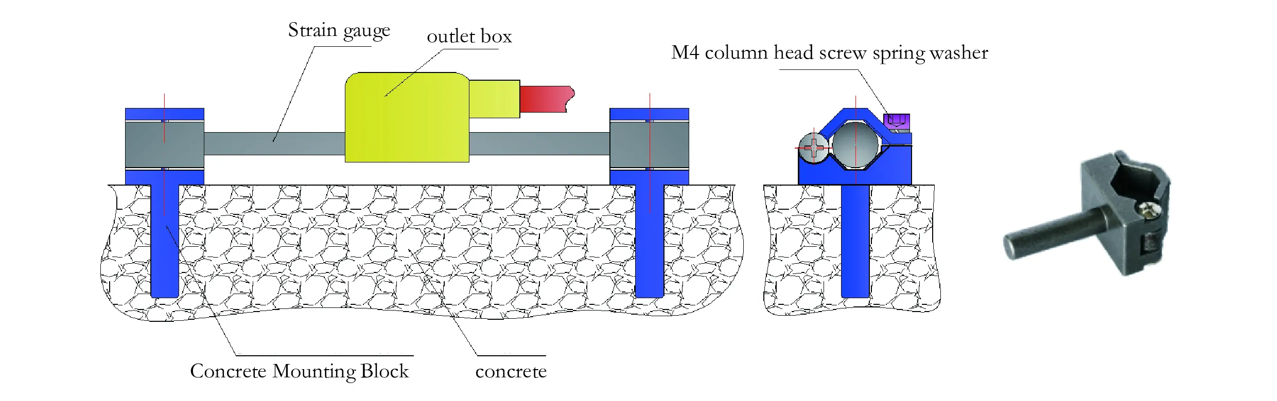 Интелигентен вибриращ кабелен тензометър (повърхностен модел) JMZX-212HAT/HB изображение 9