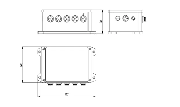 Интегриран цялостен модул за придобиване JMZX-4/8GH-RTU изображение 6